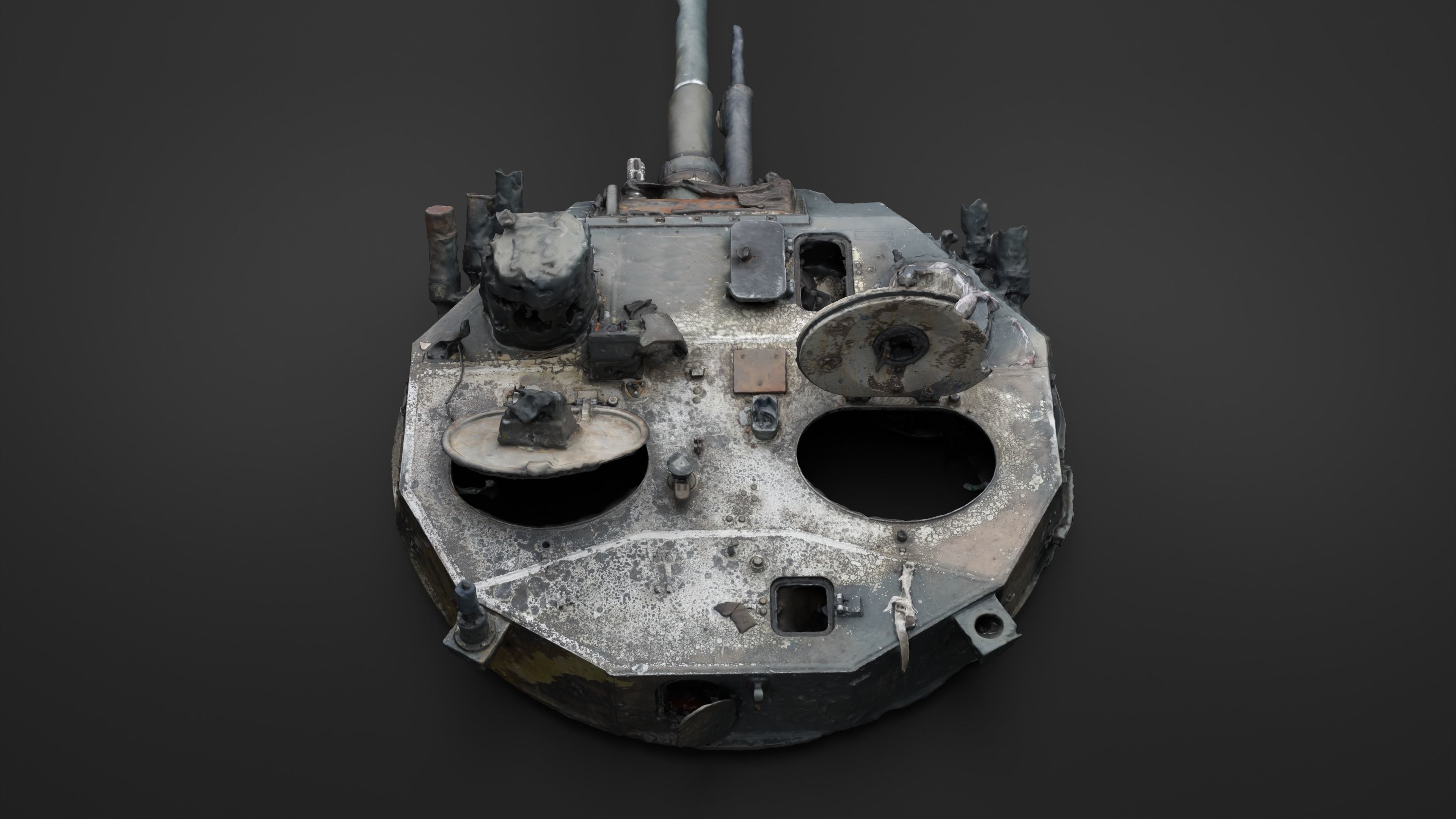 Combat module BMD-4M Bakhcha-U turret Photoscan 3D model_28