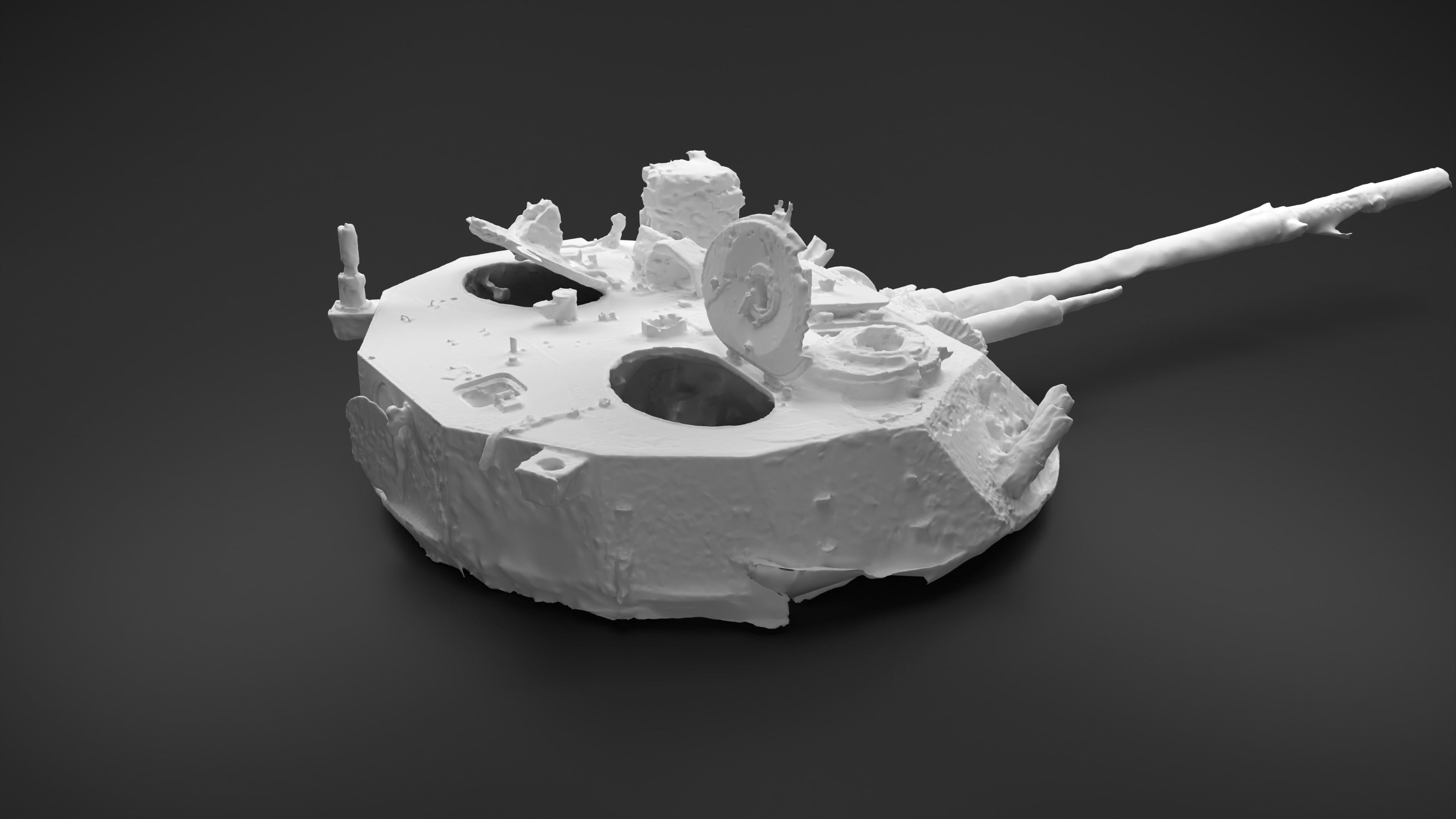 Combat module BMD-4M Bakhcha-U turret Photoscan 3D model_13
