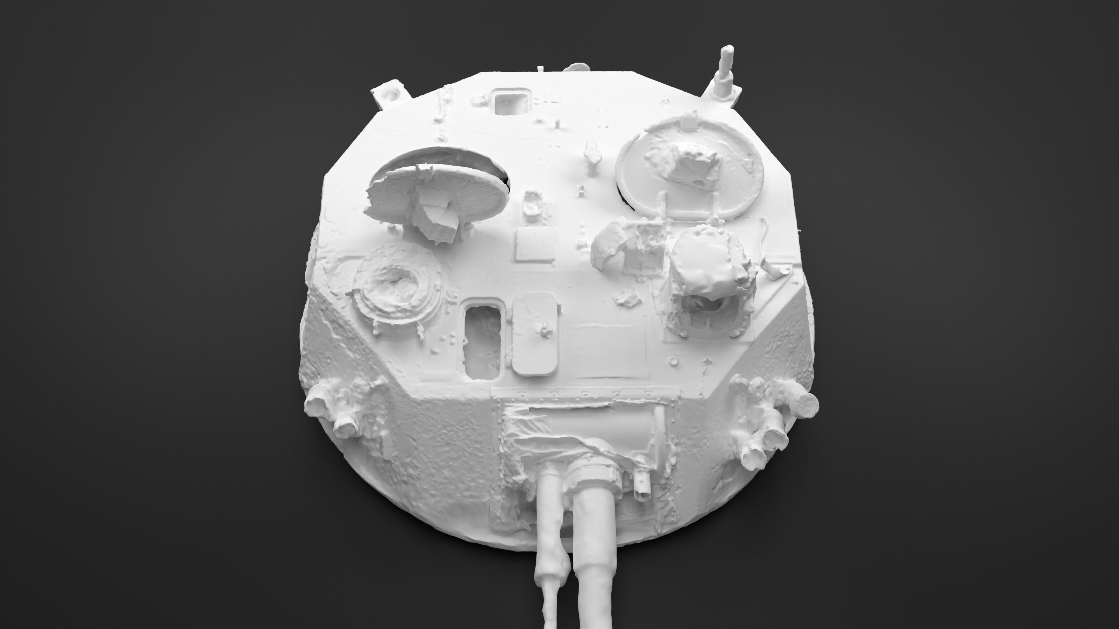 Combat module BMD-4M Bakhcha-U turret Photoscan 3D model_3