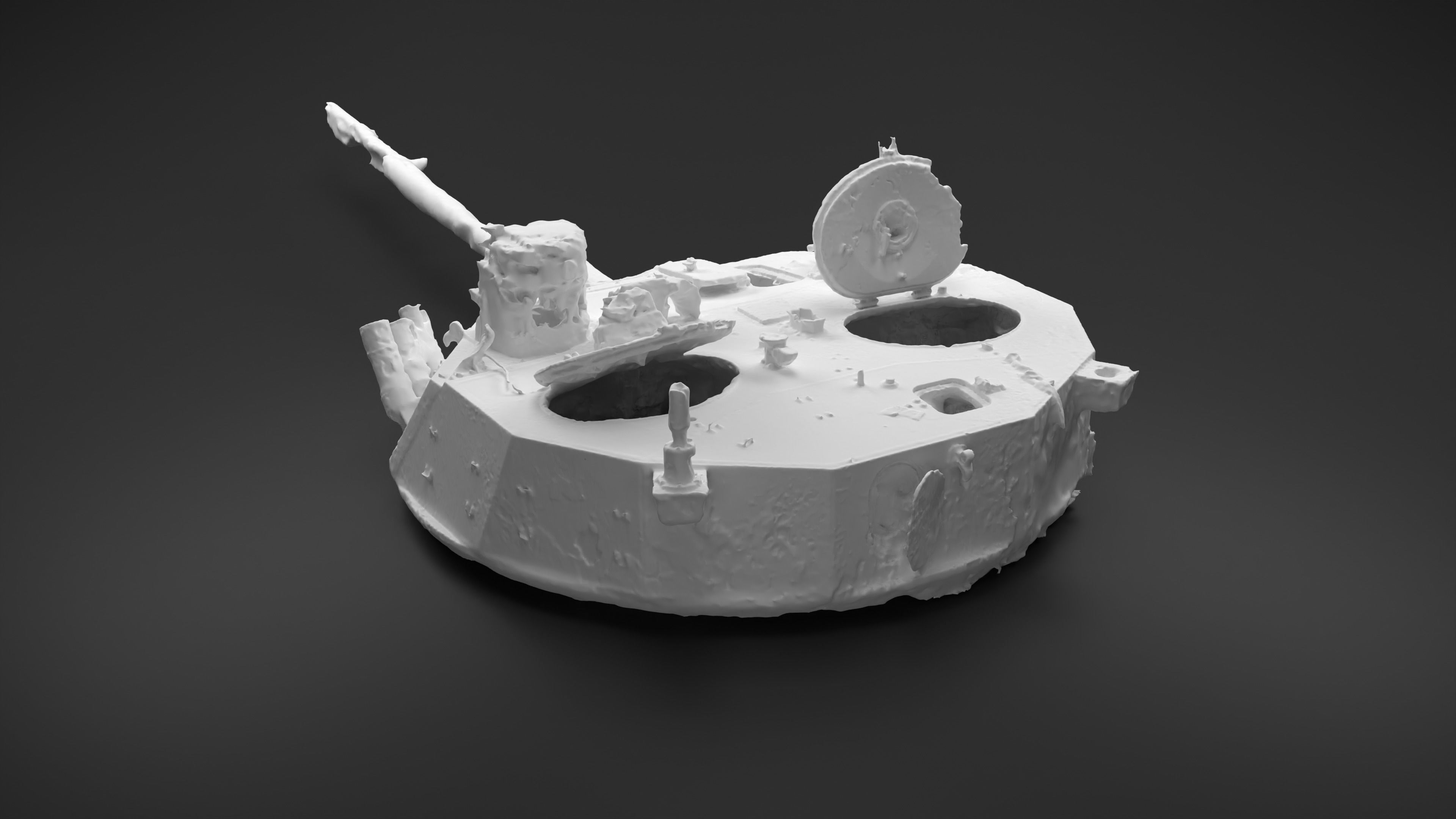Combat module BMD-4M Bakhcha-U turret Photoscan 3D model_19