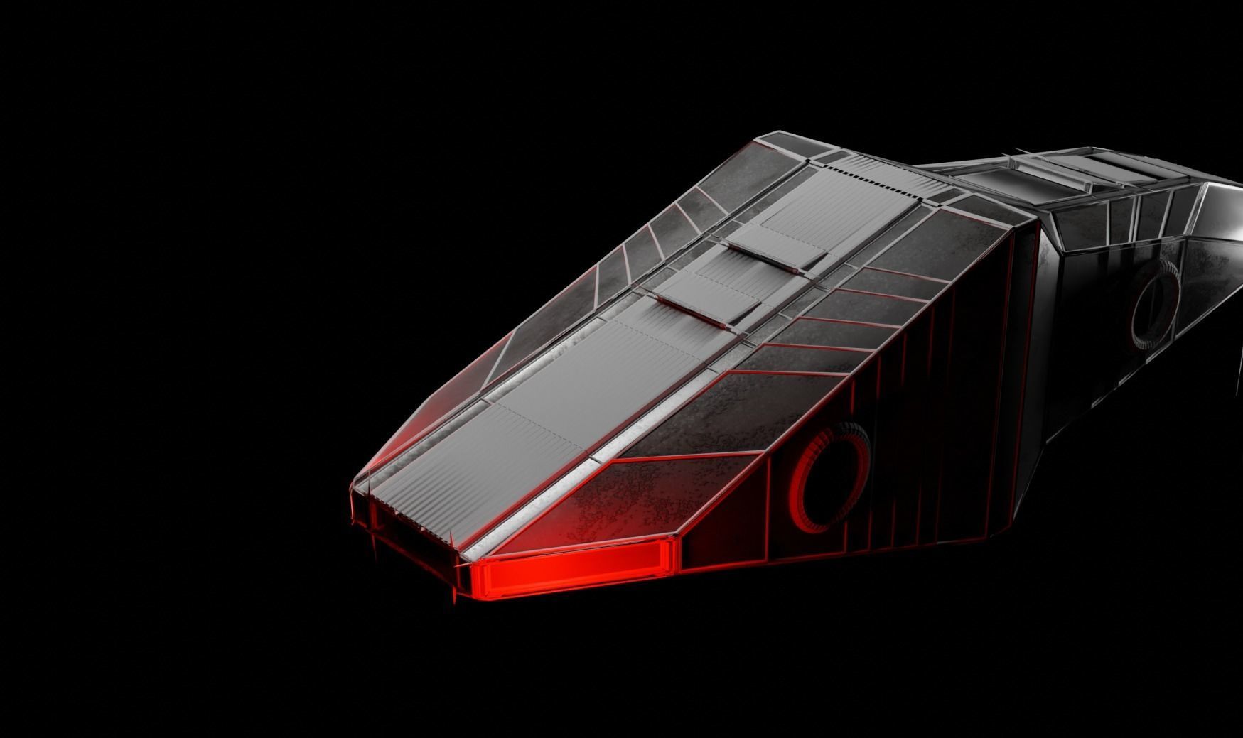 Flying Car 3D model_8