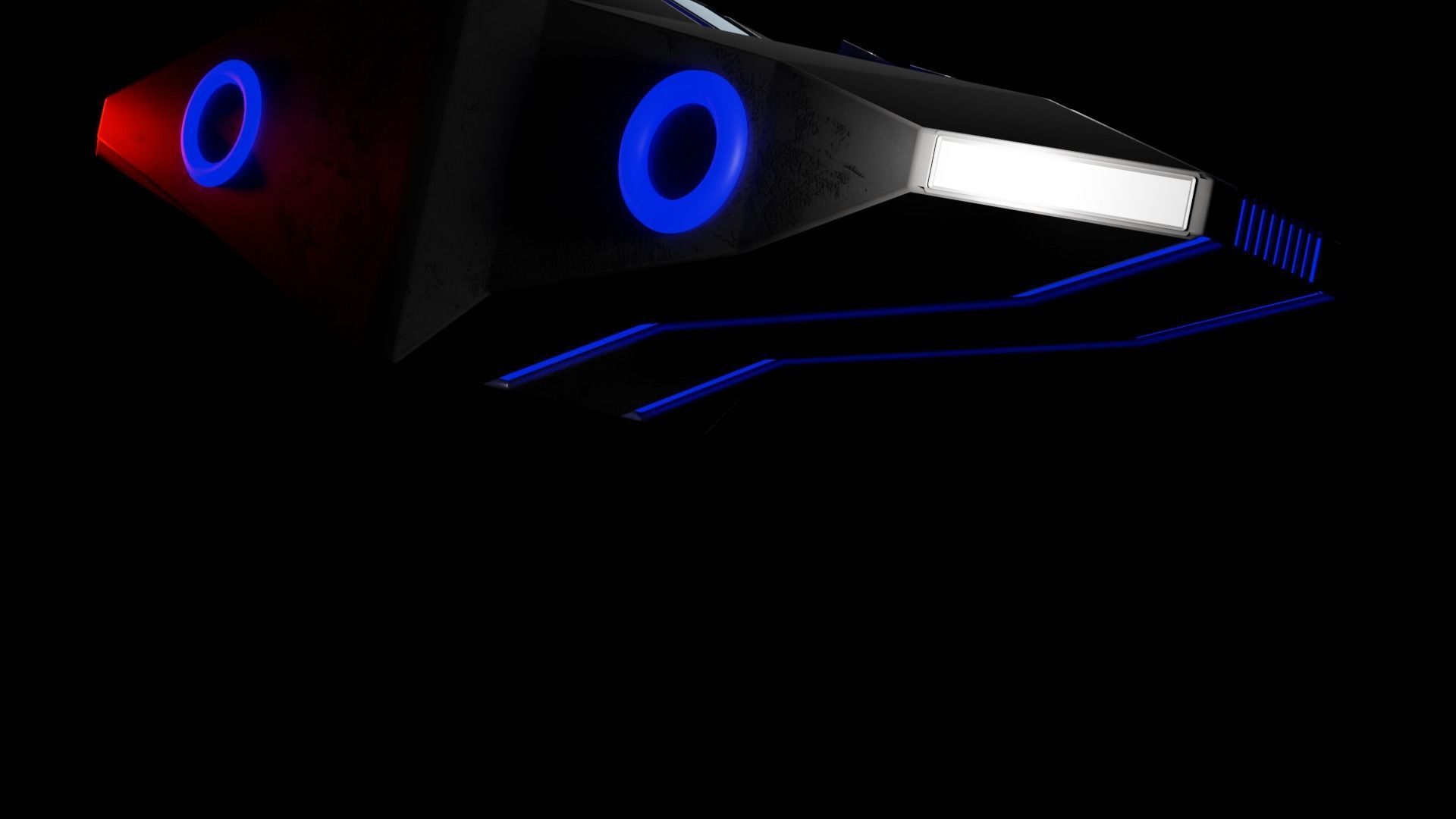 Flying Car 3D model_6