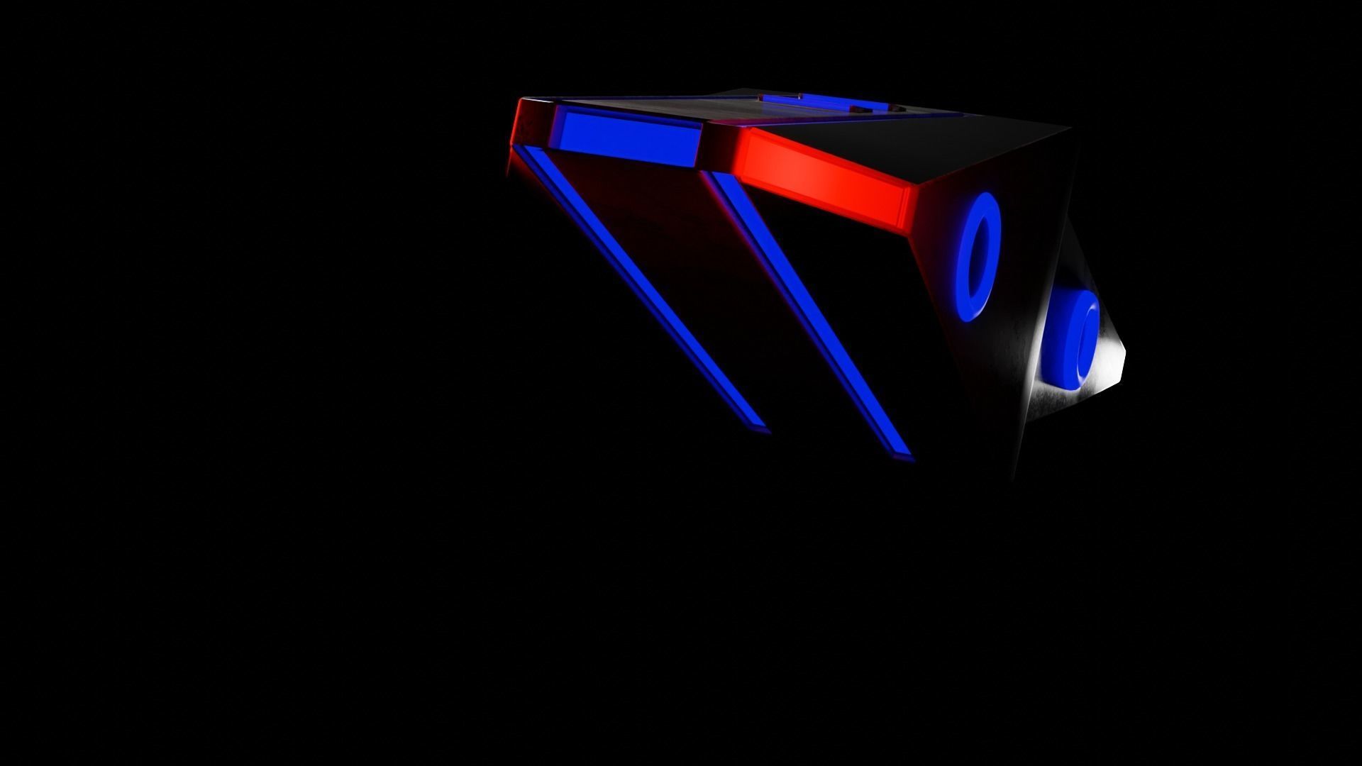 Flying Car 3D model_4