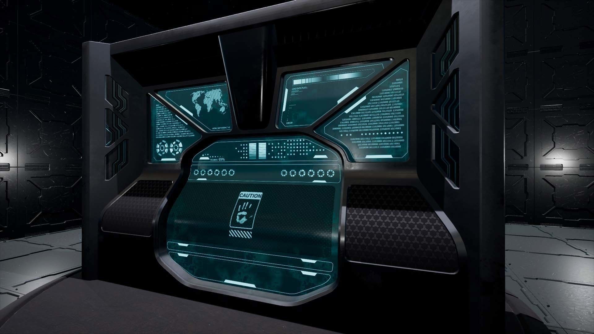 Modular Sci-Fi kitbash pack Low-poly 3D model_10