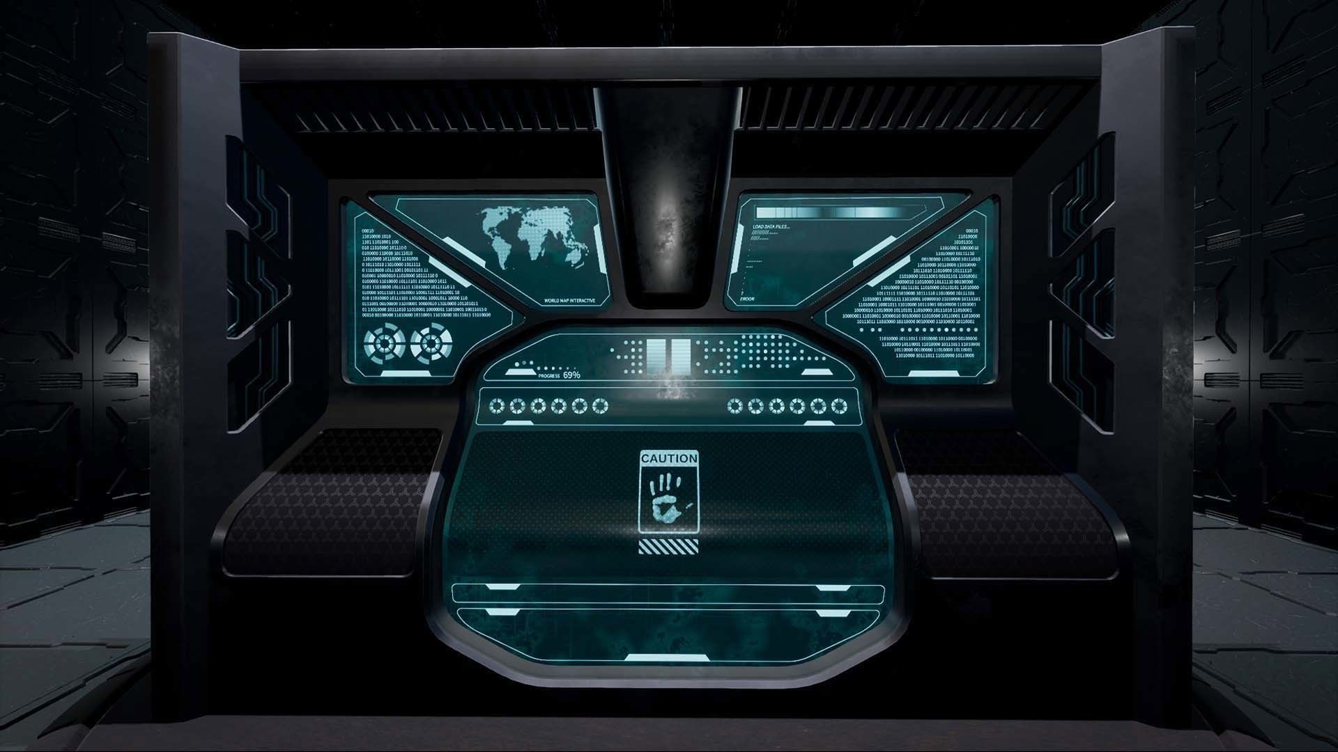 Modular Sci-Fi kitbash pack Low-poly 3D model_11