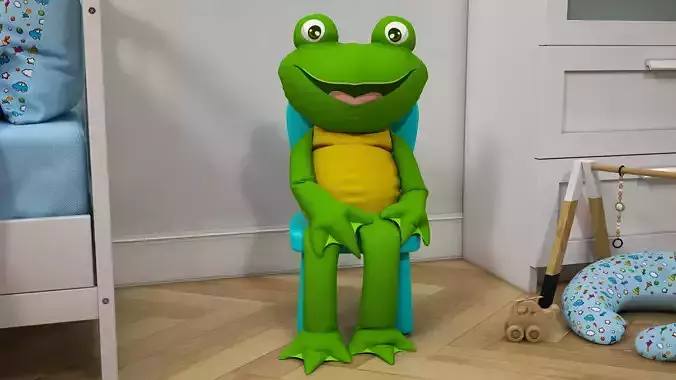 Stuffed Toy Frog