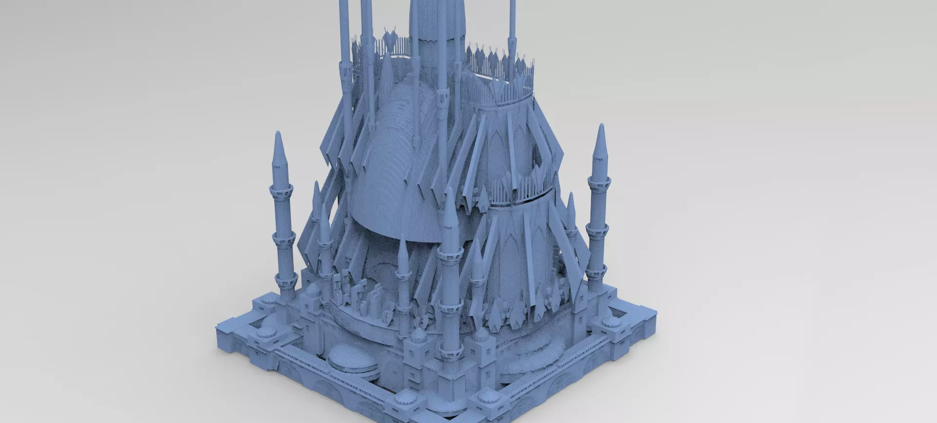 Dungeon of Cathedral of the Depths 4 3D model_0