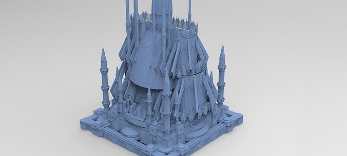 Dungeon of Cathedral of the Depths 4 3D model