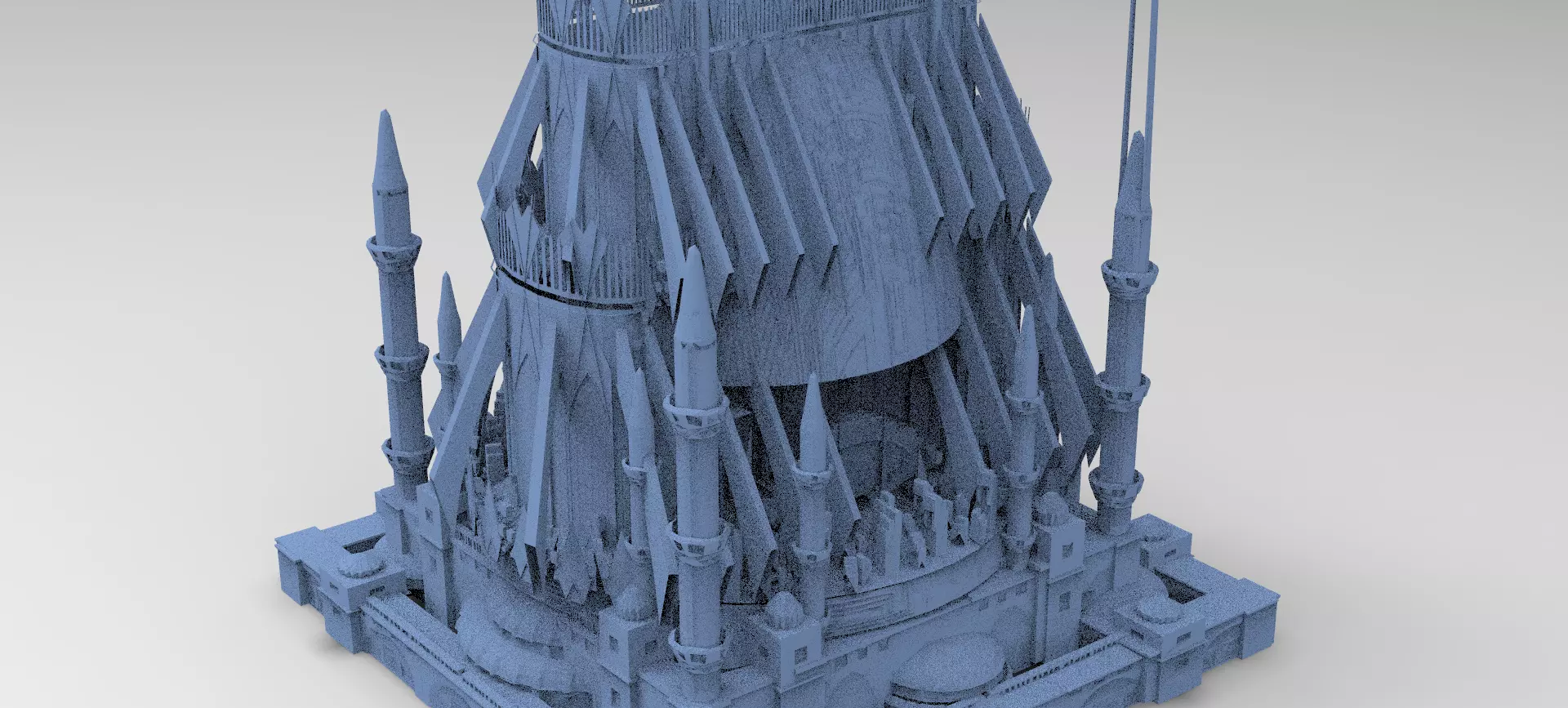 Dungeon of Cathedral of the Depths 5  3D model_0