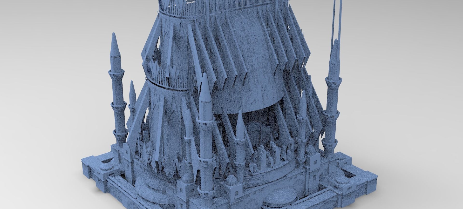 Dungeon of Cathedral of the Depths 5  3D model_1