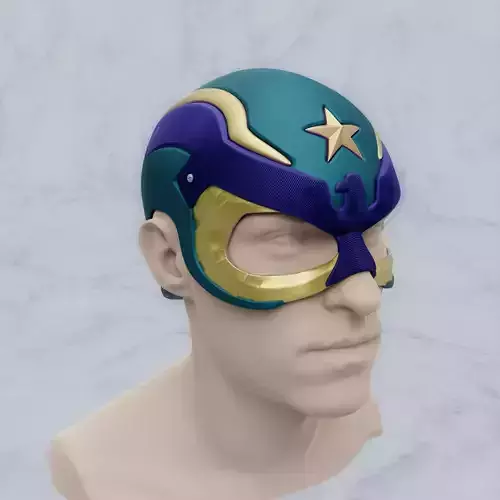 soldier boy helmet real size scale for 3d Printing The boys