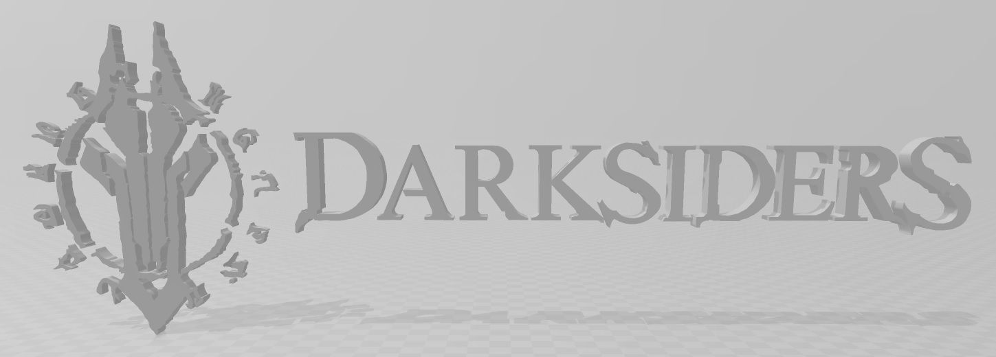 Darksiders Emblem and Logo 3D print model_1