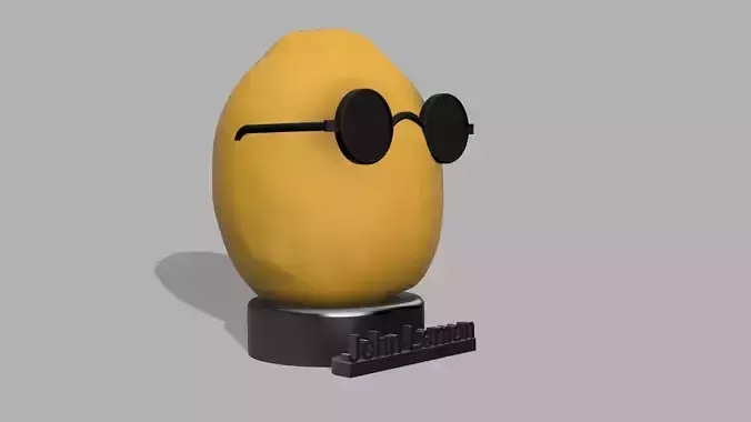 John Lemon Meme 3D print model