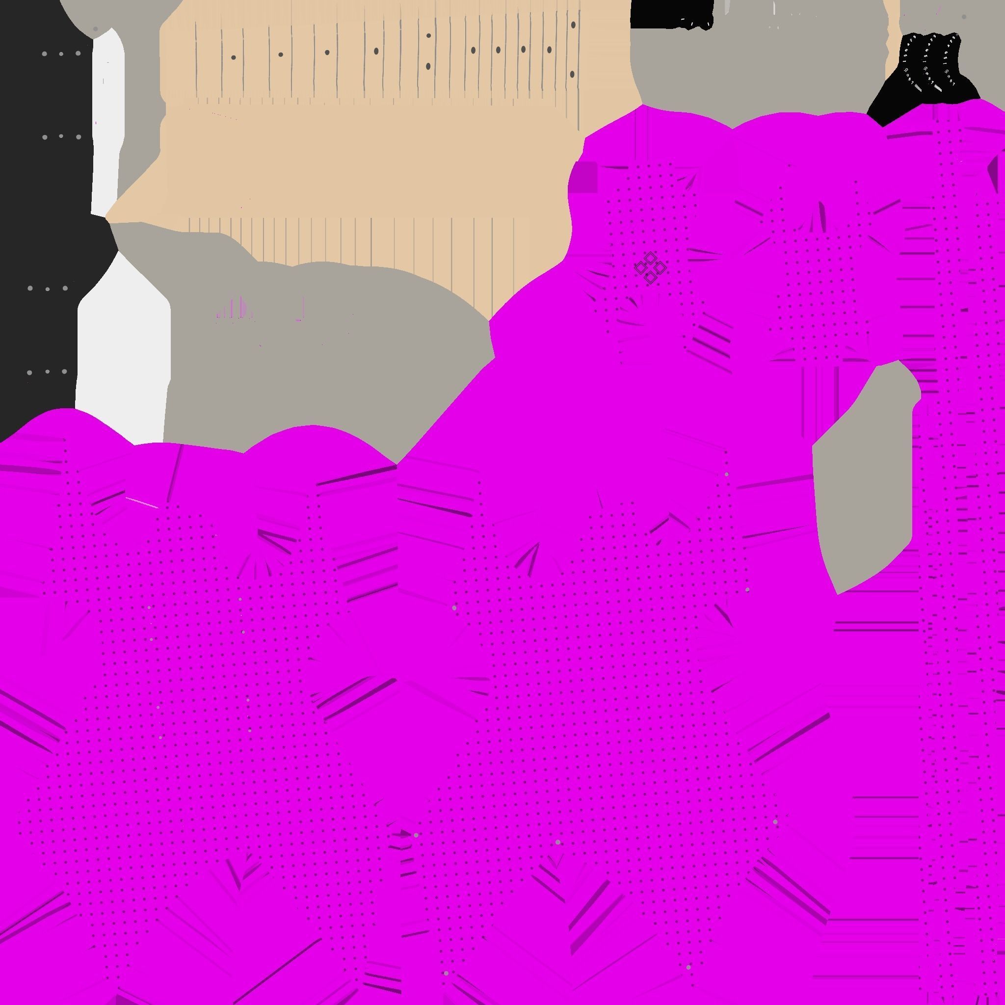 Electric Guitar H06 Pink - Music Instrument Design Low-poly 3D model_21