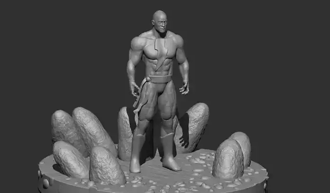Black Adam 3D print model 3D print model