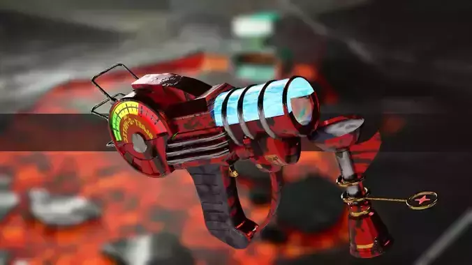 Raygun - COD Black Ops Zombies 3D Model Free 3D model