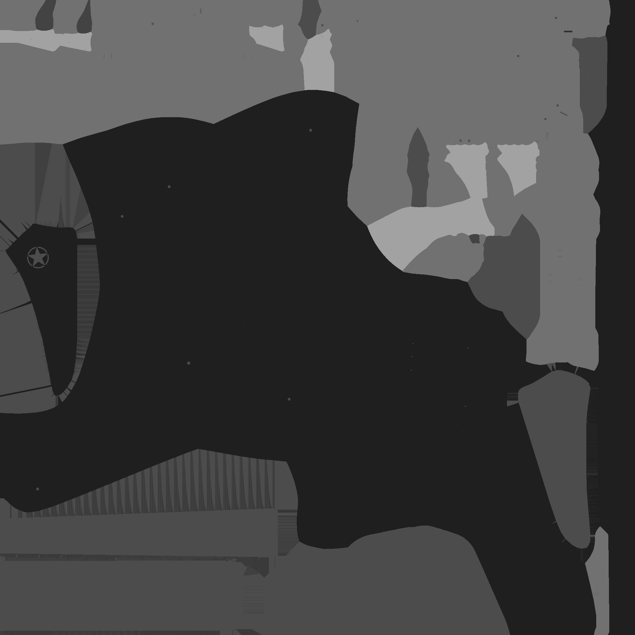 Electric Guitar I01 Red - Music Instrument Design Low-poly 3D model_25