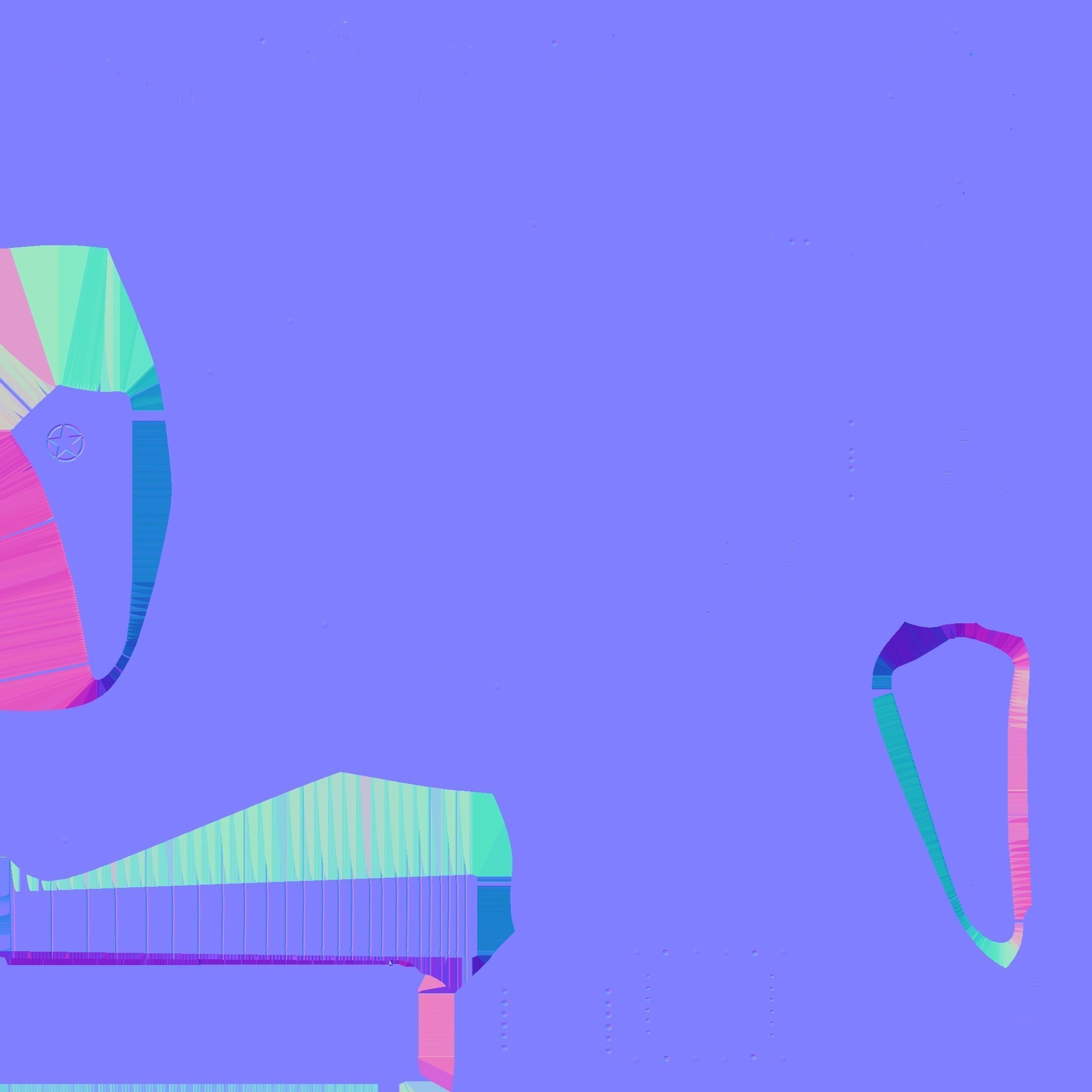 Electric Guitar I01 Red - Music Instrument Design Low-poly 3D model_24