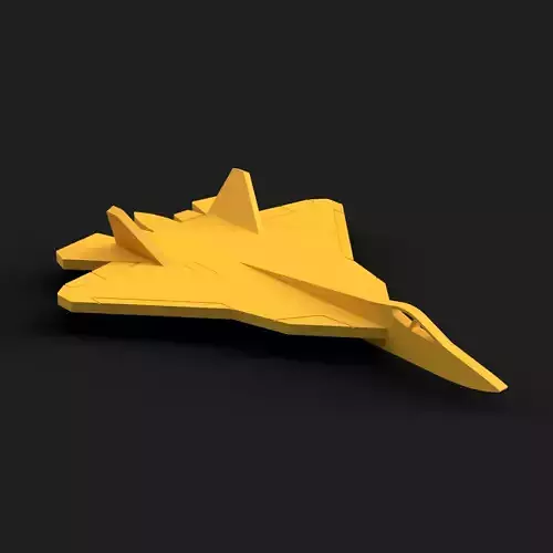 Sukhoi Su-57 kit card Free 3D print model