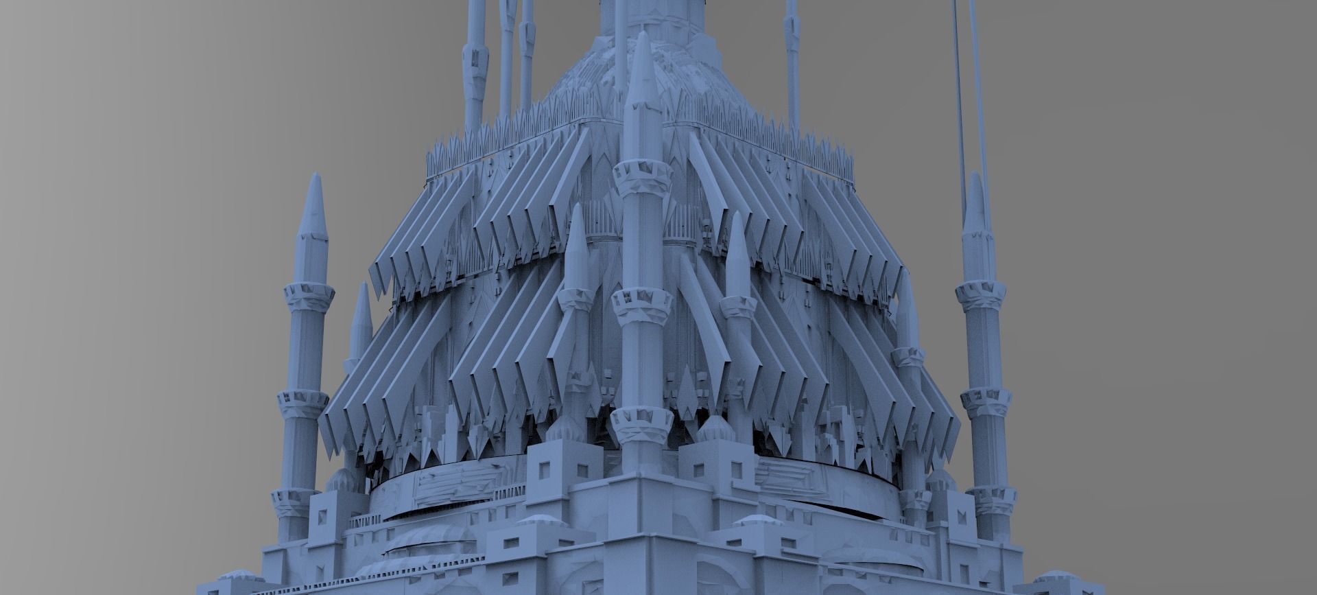 Dungeon of Cathedral of the Depths 9 3D model_1