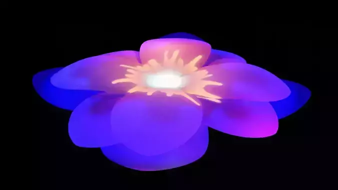 Glowing Flower