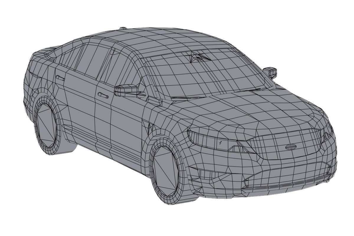 Vehicle-Pack-3 Low-poly 3D model_20