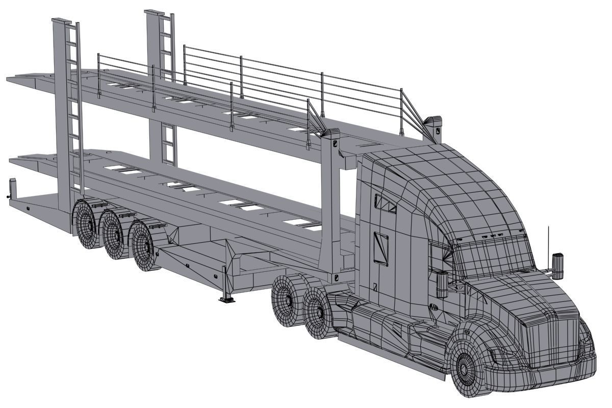 Vehicle-Pack-3 Low-poly 3D model_109