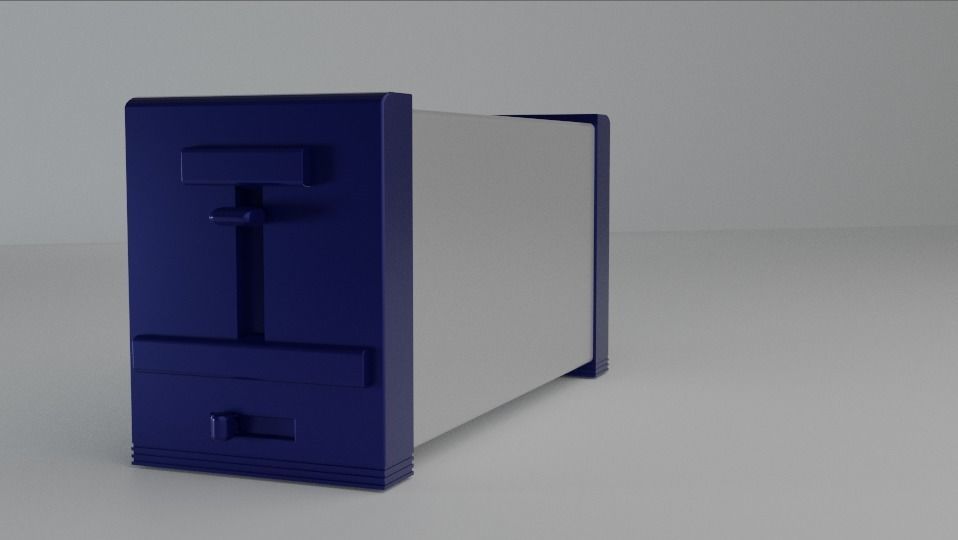 Toaster Free 3D model_2