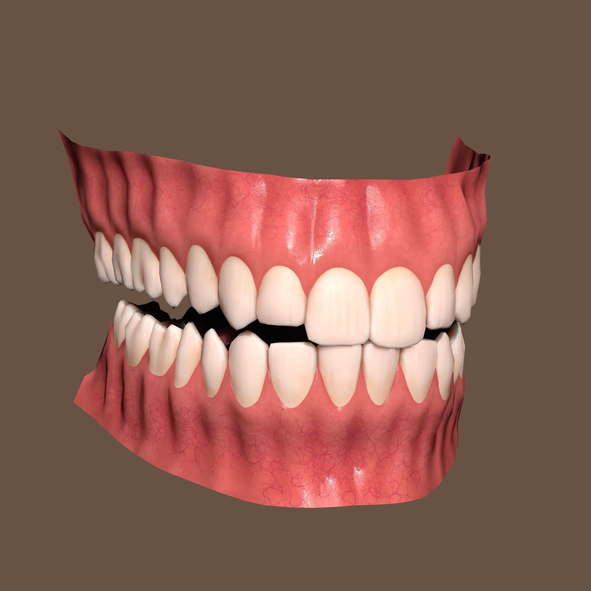 Teenage girl 3D model_34