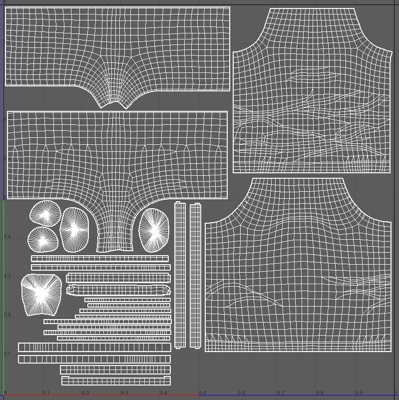 Teenage girl 3D model_53