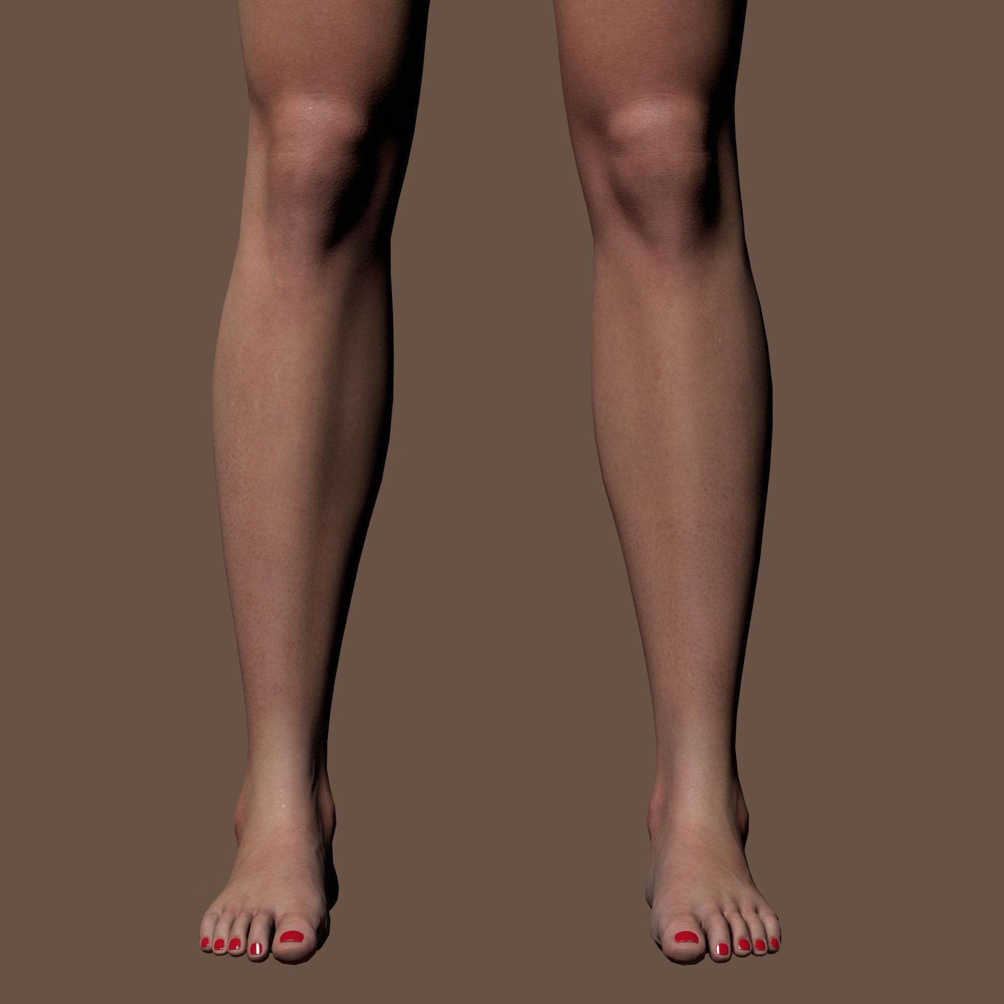 Teenage girl 3D model_33