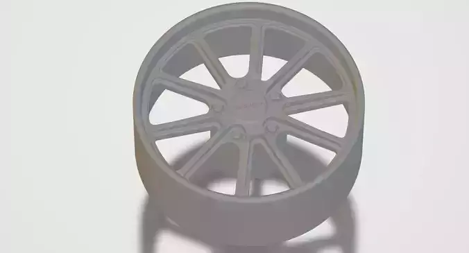 AR Rodder Wheels with Tires and Brakes for 3D Printing 3D print model