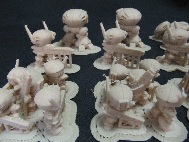 CHIBI-TECH SD - TCE ADHERENT SQUAD 3D print model_7