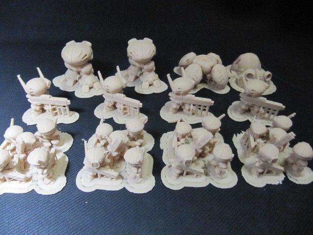 CHIBI-TECH SD - TCE ADHERENT SQUAD 3D print model_4