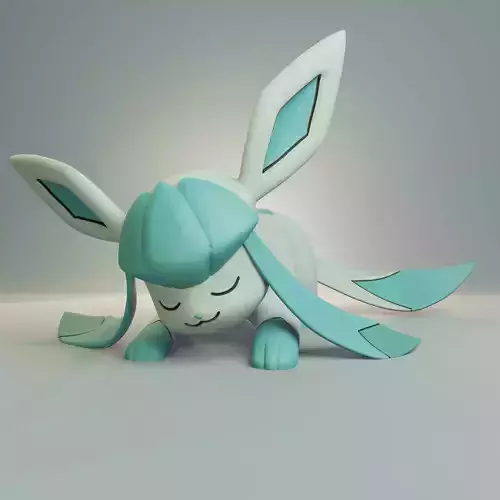 Pokemon - Sleeping Glaceon
