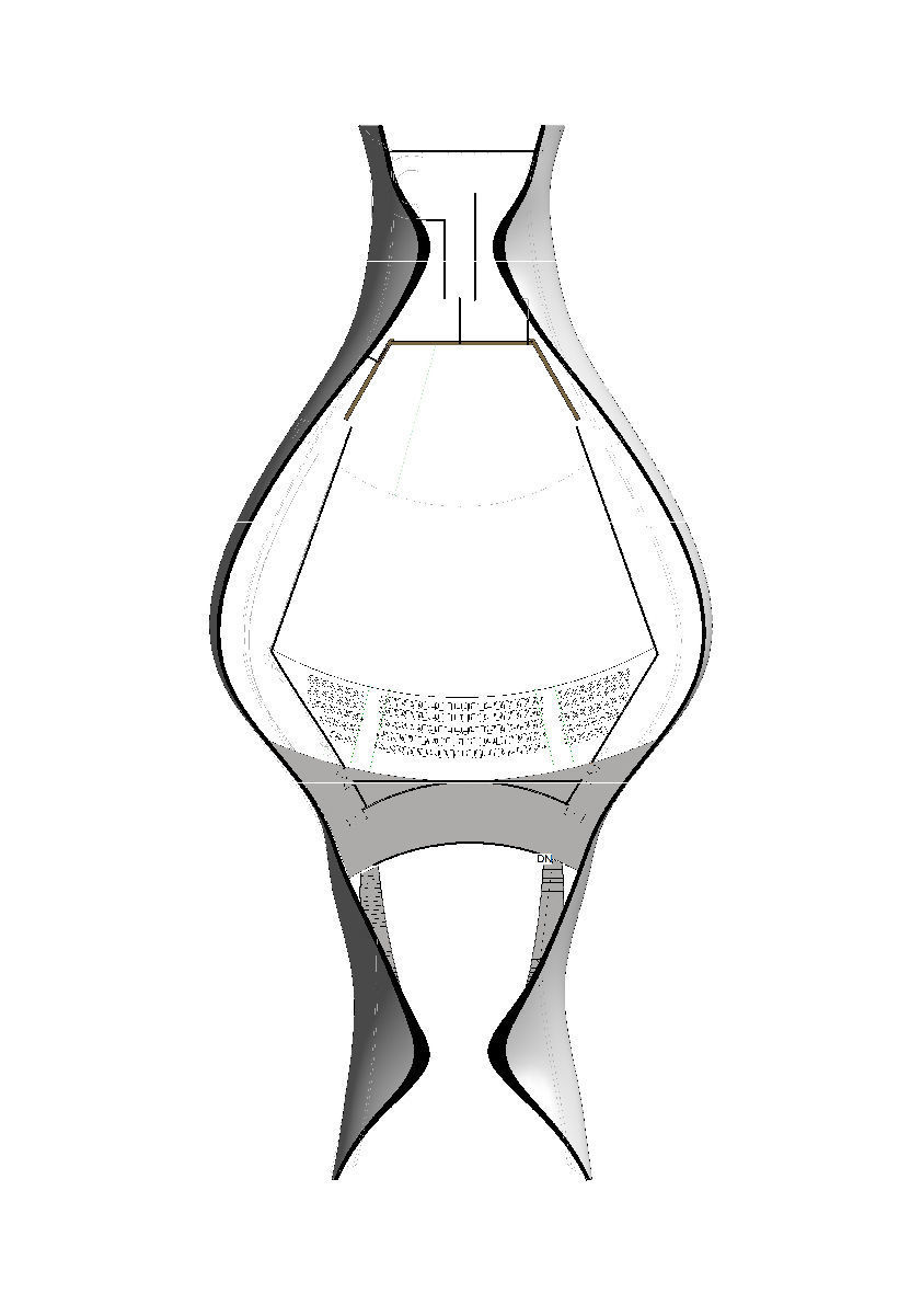 Edificio Casa Opera Low-poly 3D model_6