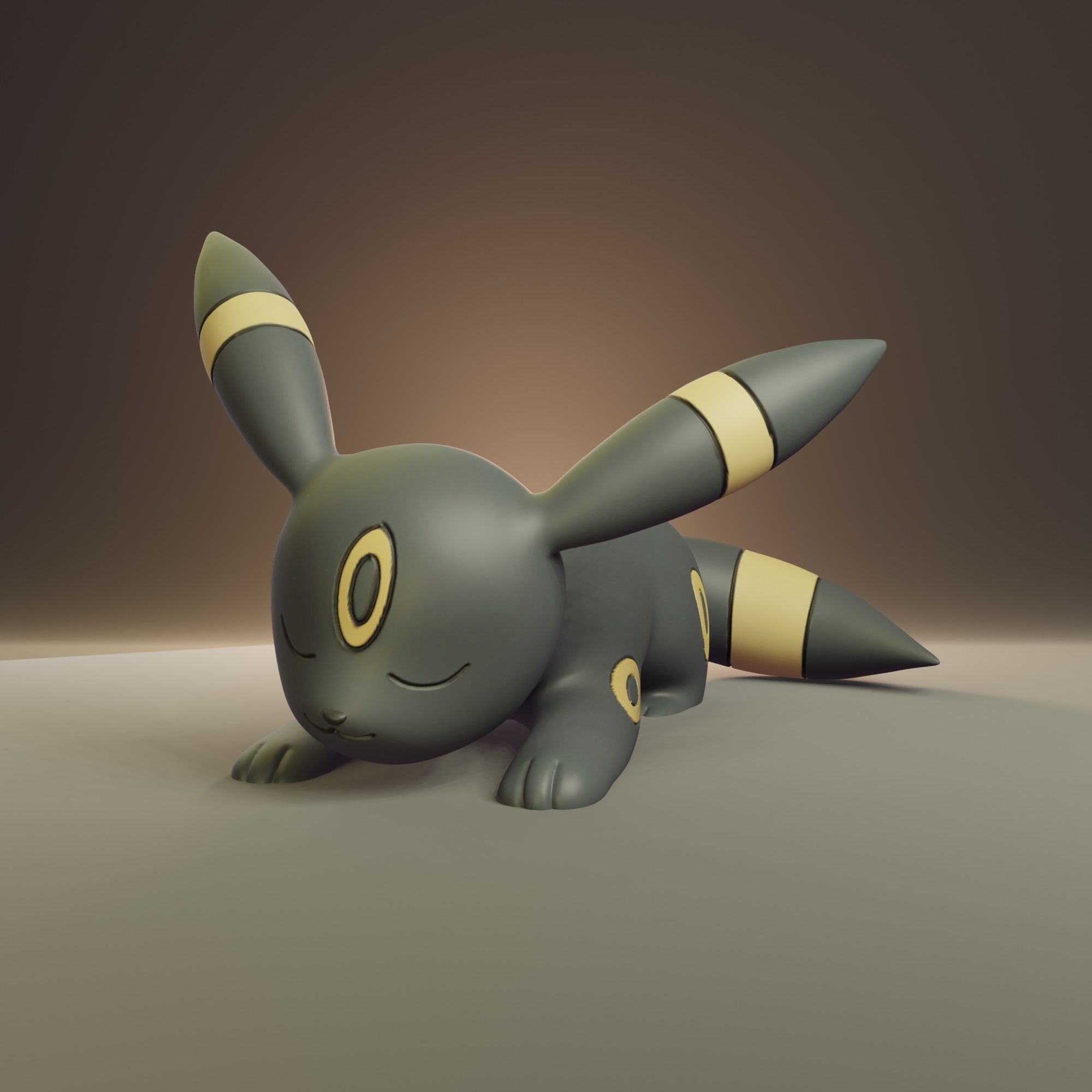 Pokemon - Sleeping Eeveelutions 3D print model_13