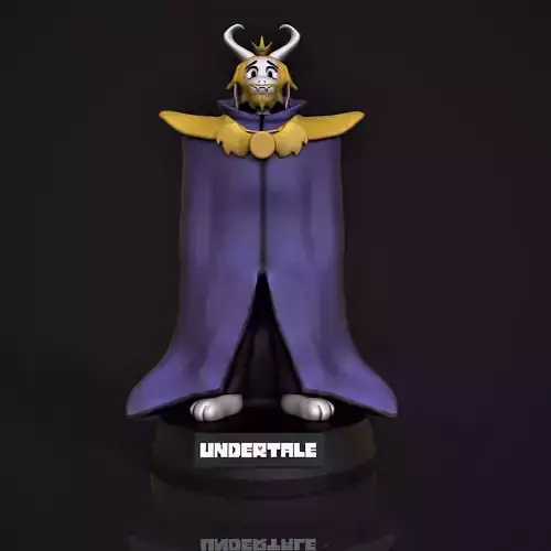 Asgore - Undertale 3D print model
