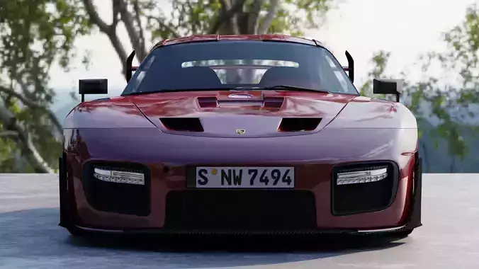 Porsche 935 3D model