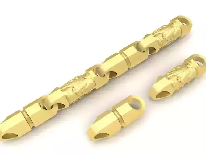 texture dragon and tiger men bracelets 3628