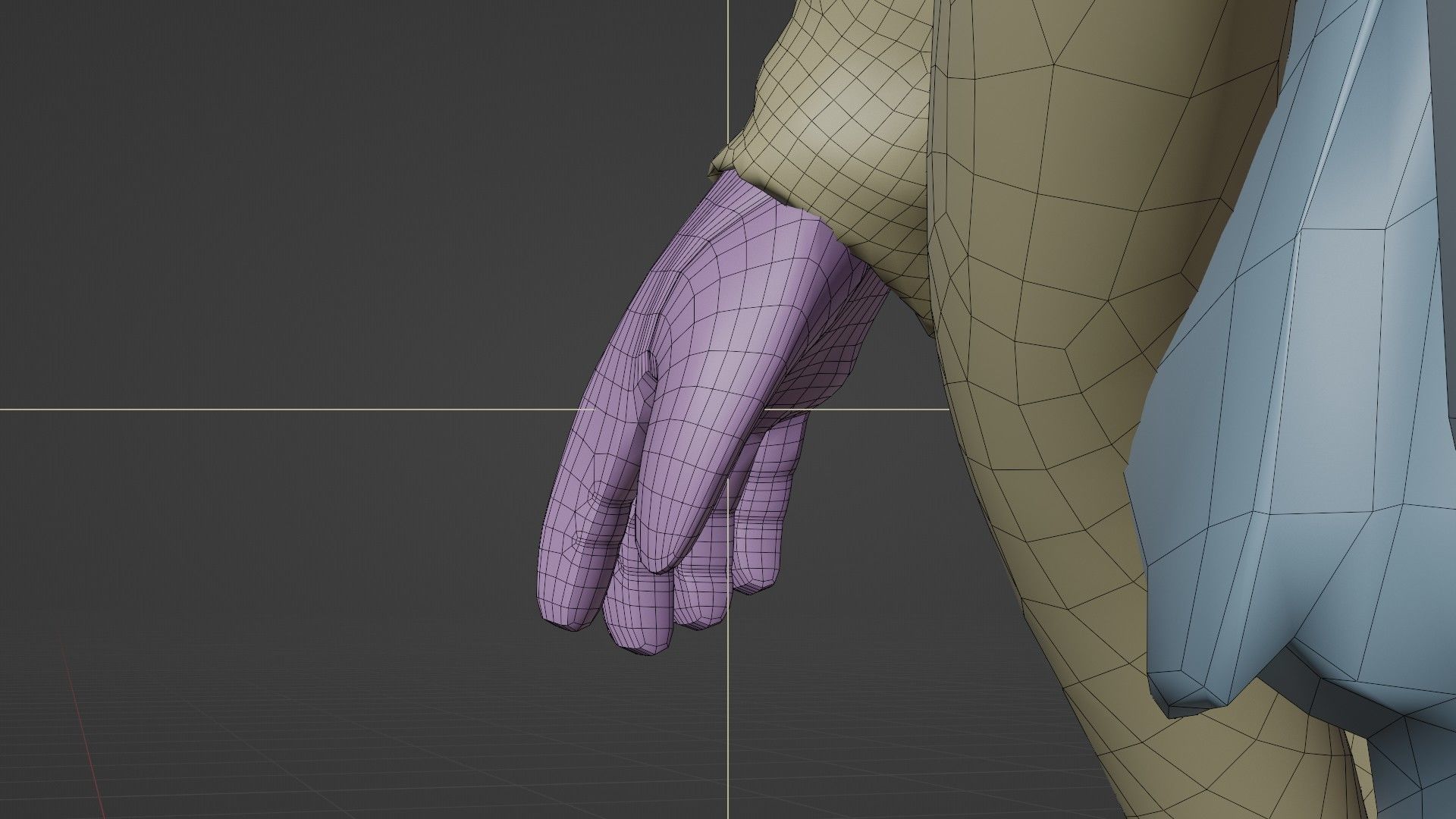 SOLDIER WWI French Rigged 3D model_26