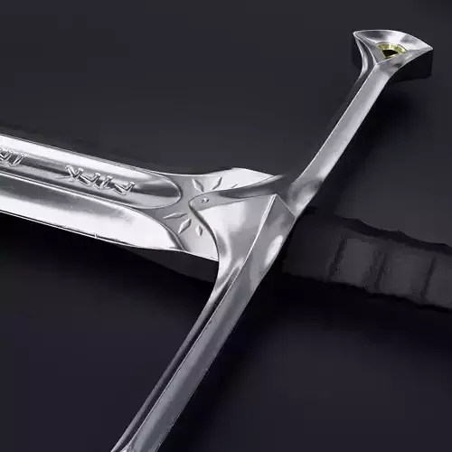 Aragorn sword plus bonus broken version model