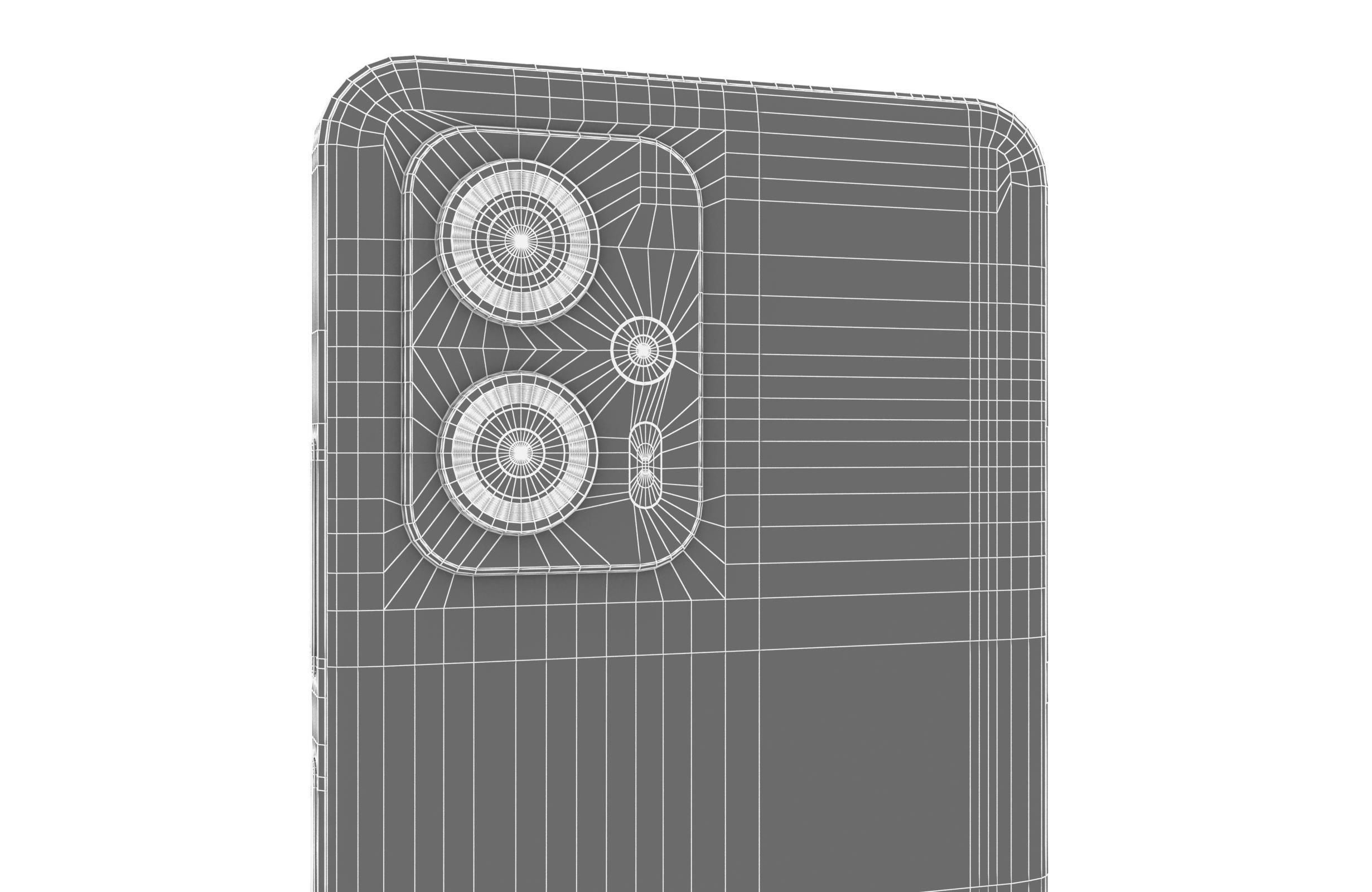 Xiaomi Redmi K50i All Colors Low-poly 3D model_41