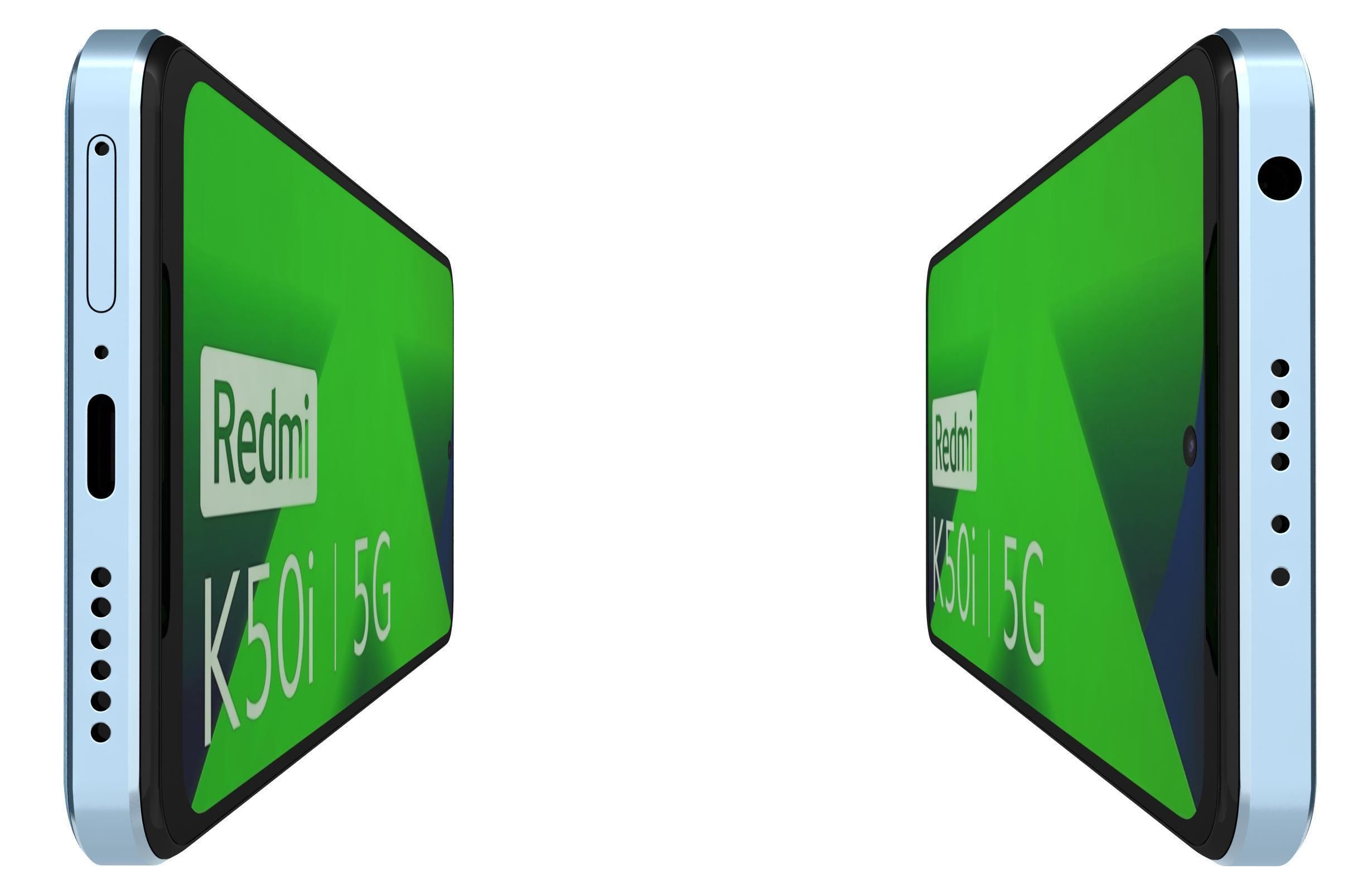 Xiaomi Redmi K50i All Colors Low-poly 3D model_27