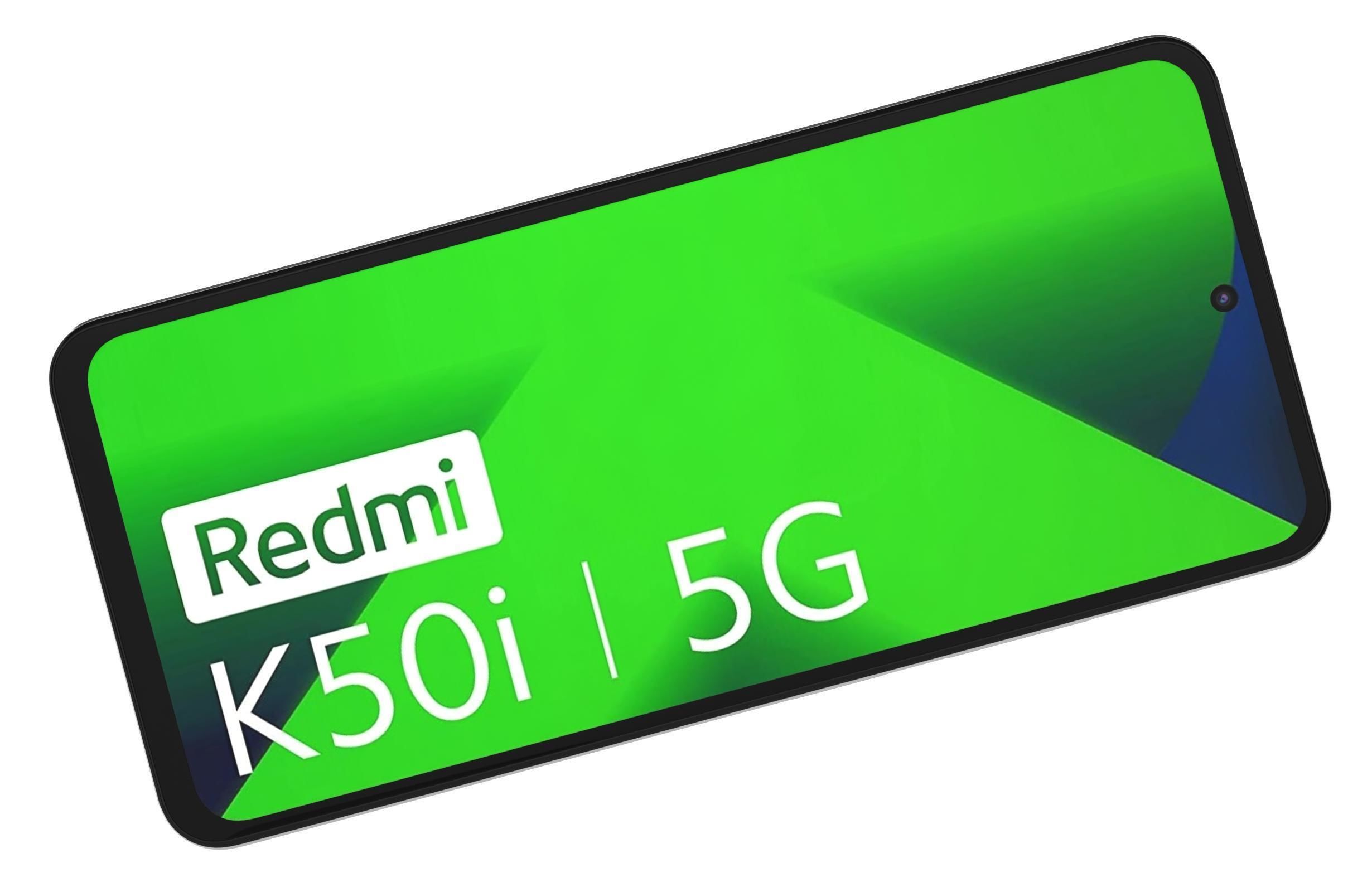 Xiaomi Redmi K50i All Colors Low-poly 3D model_32