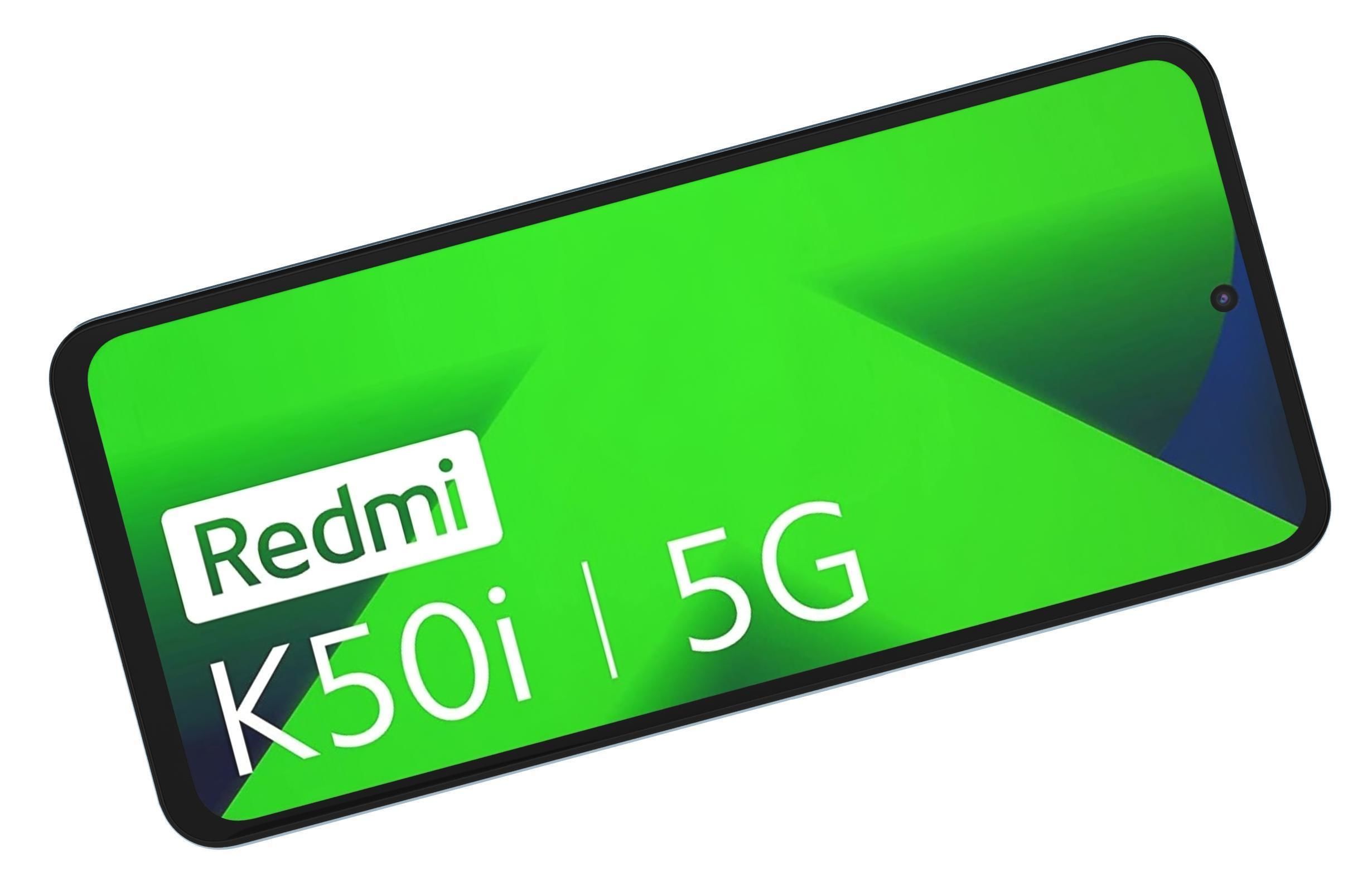 Xiaomi Redmi K50i All Colors Low-poly 3D model_33