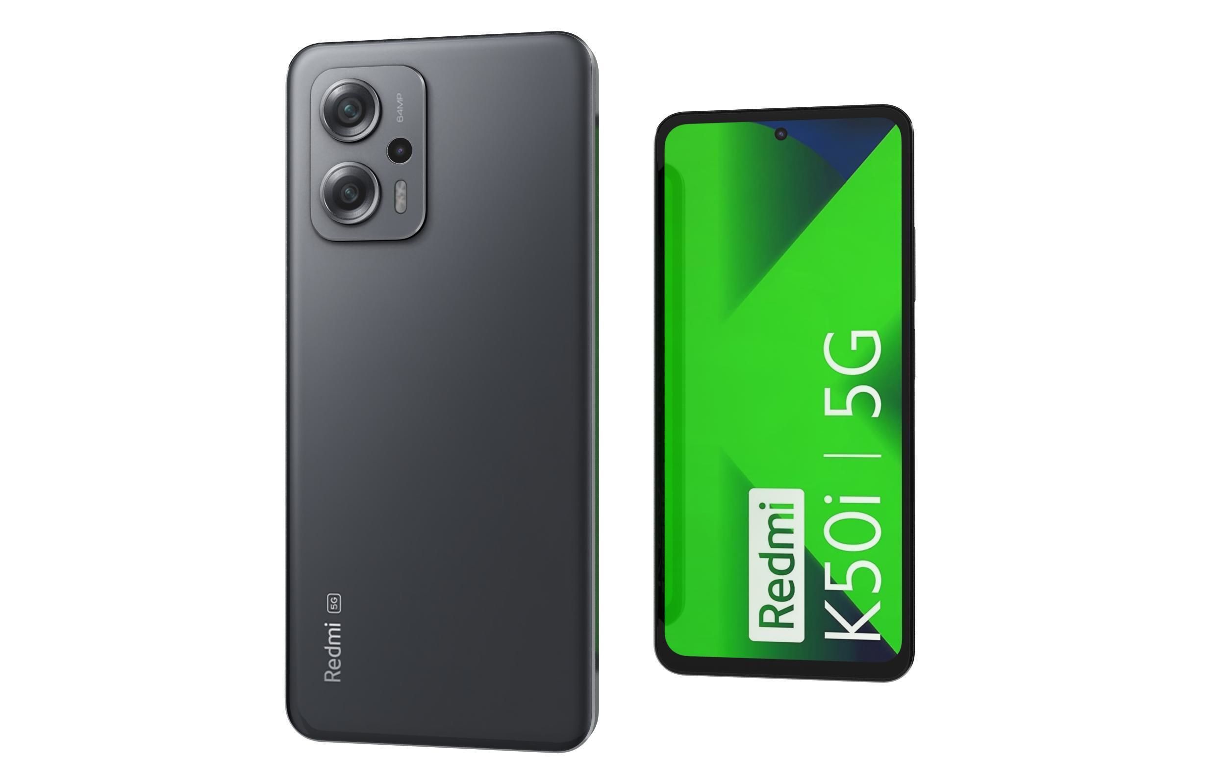 Xiaomi Redmi K50i All Colors Low-poly 3D model_22