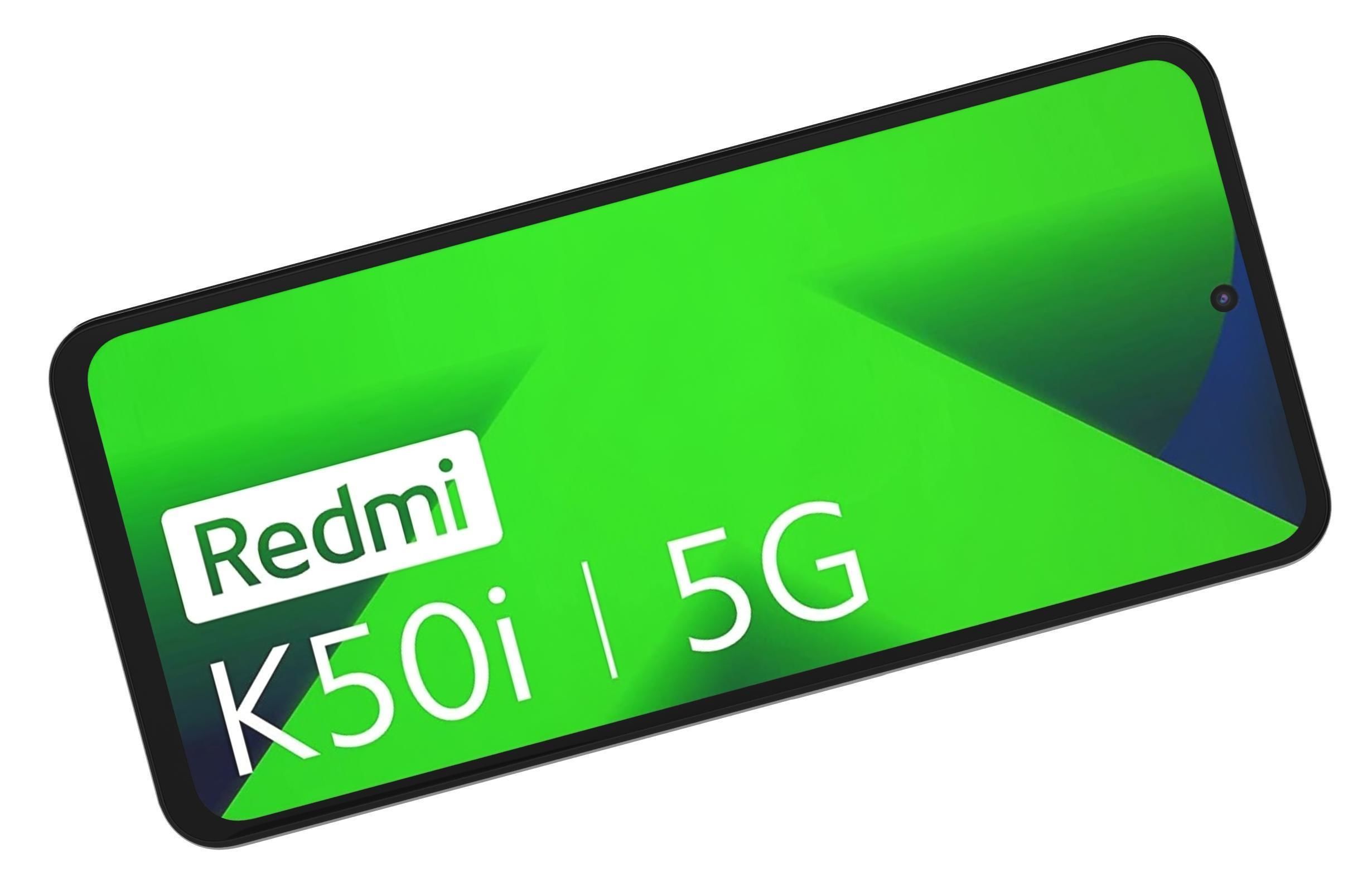 Xiaomi Redmi K50i All Colors Low-poly 3D model_31