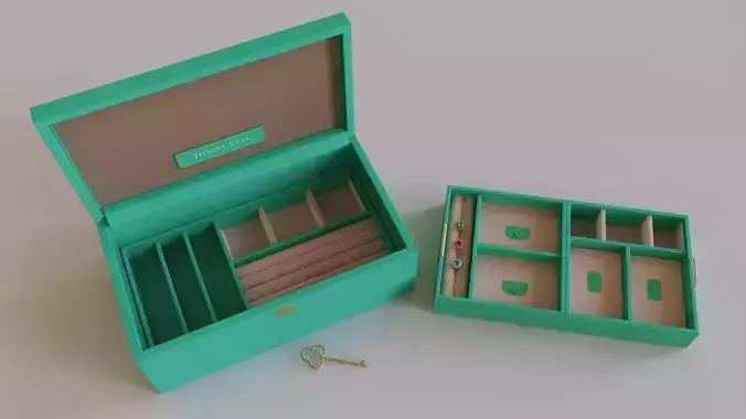 Tiffany Big Box  3D model