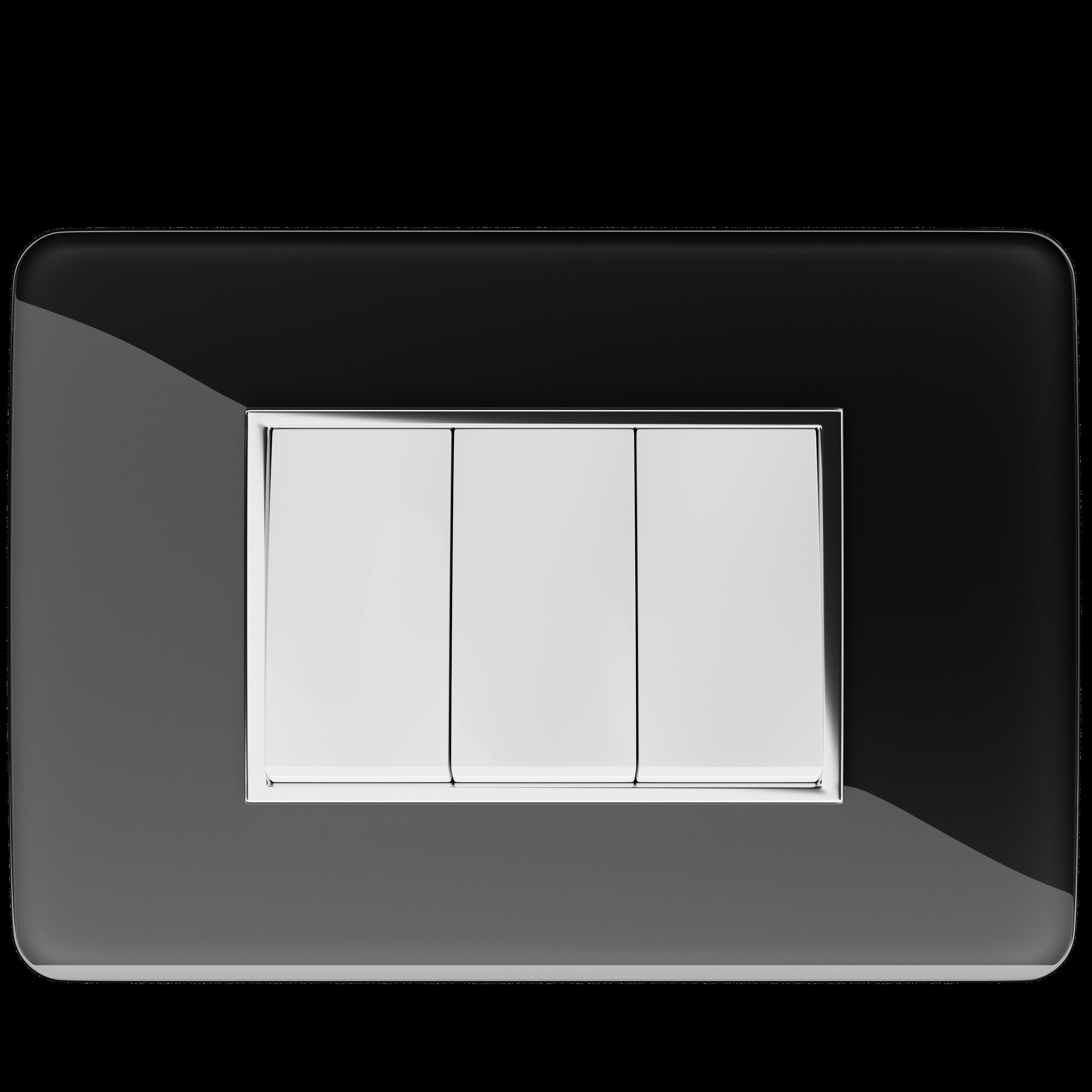 Curved Switch Board 3D model_2